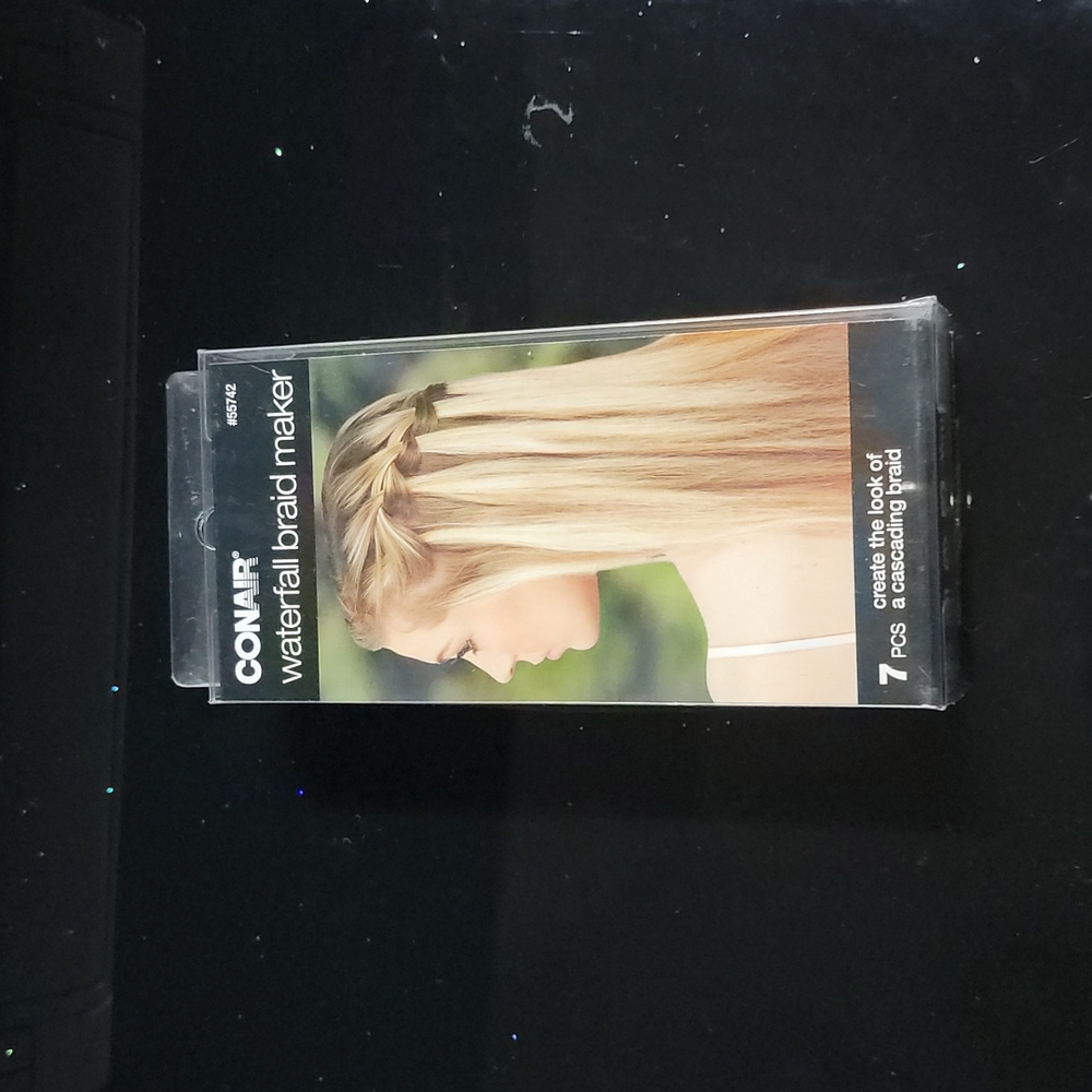 Waterfall braid maker